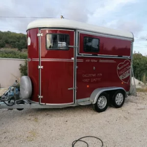 Remorque Fautras 2015 - 2 Chevaux - Pont Avant, Arrière - Permis spécifique - Neuf
