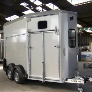 Van 2 Places Hb506 Confort Ifor Williams Argent Avec Pont-portes Arriere-Neuf